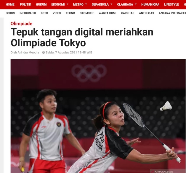 Media Asia：Daya Tarikan Sukan Olimpik Tokyo Di Sebalik COVID-19_fororder_indonesia