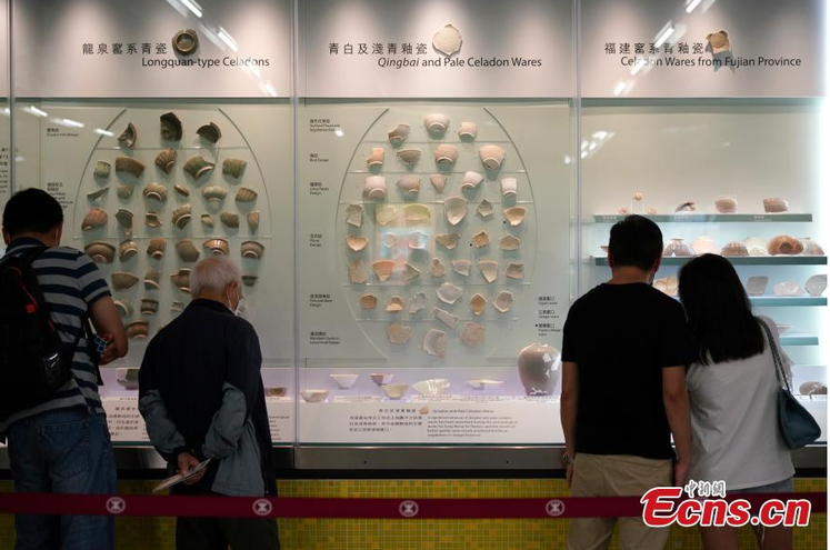 برگزاری نمایشگاه آثار باستانی در ایستگاه متروی هنگ کنگ_fororder_3031
