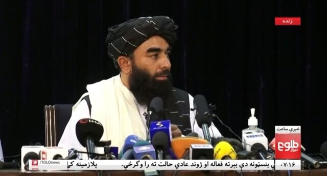سخنگوی طالبان: برای ایجاد یک حکومت اسلامی و فراگیر تلاش می کنیم._fororder_62008267