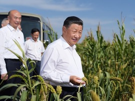 بازتاب اهمیت امنیت غذایی در سفرهای اخیر رهبر چینا