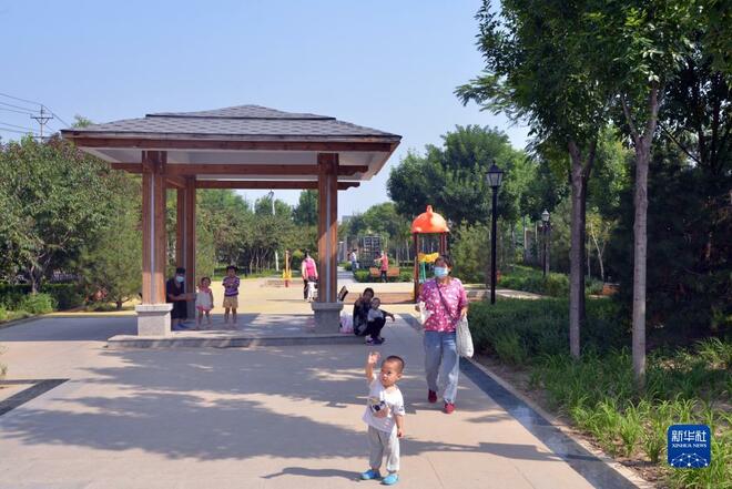 'Taman Poket' Indahkan Pemandangan Bandar Di Hebei_fororder_222222