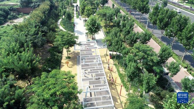 'Taman Poket' Indahkan Pemandangan Bandar Di Hebei_fororder_111111