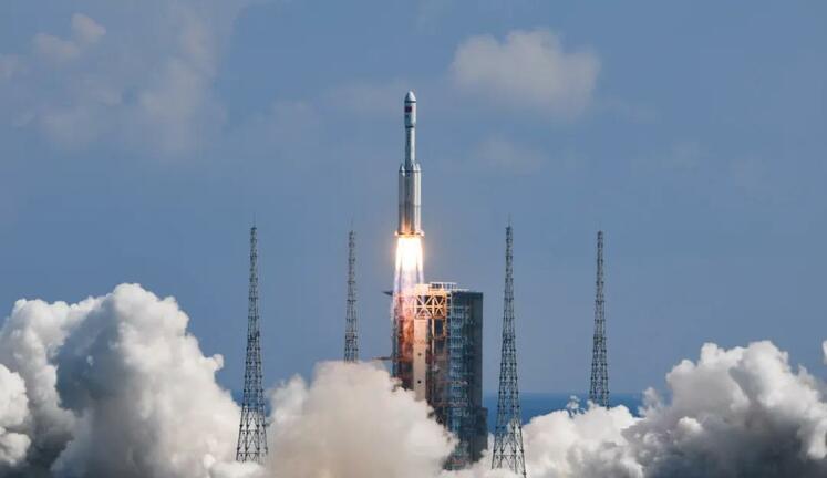 پرتاب با موفق فضاپیمای باری تیان جوئو 3 توسط چین_fororder_微信图片_20210920161327