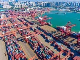 جهش 22.7 درصدی تجارت خارجی چین در سه فصل اول 2021ا