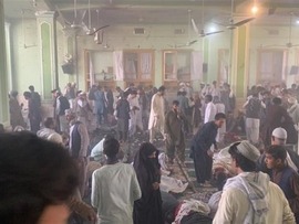 قوع ۲ انفجار در مسجد شیعیان ولایت قندهار با ۳۲ شهید و ۵۰ زخمیا