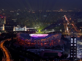 نمای زیبای ورزشگاه‌های المپیک زمستانی سال 2022 پکن