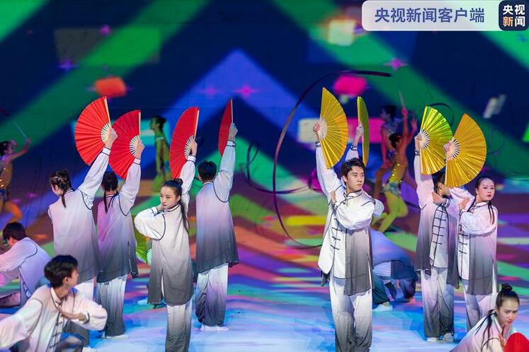 تصاویری از مراسم اختتامیه یازدهمین بازی های ملی معلولان چین_fororder_微信图片_20211030101407