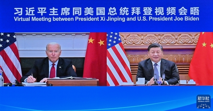 وزارت خارجه چین محتوای اصلی دیدار ویدئویی سران چین و آمریکا را اعلام کرد_fororder_1128068890_16370522796481n