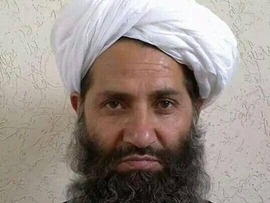 رهبر طالبان برای نخستین بار در انظار عمومی ظاهر شدا