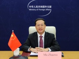 حضور معاون وزیر خارجه چین در نشست ویدیویی سه کشور چین، ایران و روسیها