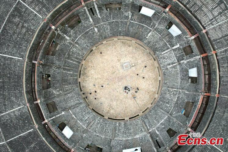 بنای ارئی، بزرگترین ساختمان «تولوئو» در فوجیان_fororder_9-3