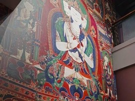 برگزاری نمایشگاه دیوارنگاره‌های تبت در شانگهایا