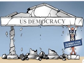 برگزاری به اصطلاح اجلاس دموکراسی به میزبانی ایالات متحده یک ماجراجویی است