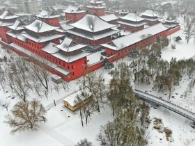 Pesona Istana Kuno Shenyang Selepas Salji