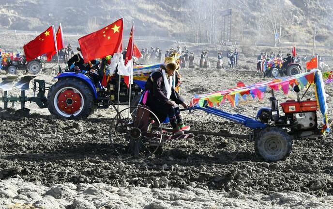 तिब्बत में खेती शुरू करने का समारोह आयोजित_fororder_西藏-1